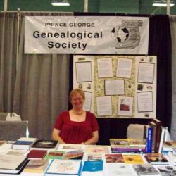 100_0246 PG Genealogical Society display (PGX 2008)